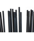 Pro Grade 36 Piece 14G J Bend Bicycle Spokes With Nipples, 2.0mm Diameter, 45 Steel, Lengths From 170mm To 290mm, threaded ends visible