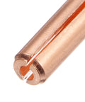Close-up of a 10Pcs 13N22 TIG Collet Tips 1.6mm Copper Tungsten Electrodes For WP9 WP20 WP25 TIG Torch Series, showing 25mm length.