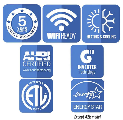 Heavy Duty 30000 BTU Quad Zone Wall Mount Mini Split Air Conditioner And Heat Pump With No Sweat Setup And Sleek Inverter Tech For Reliable Cooling That Truly Beats The Heat