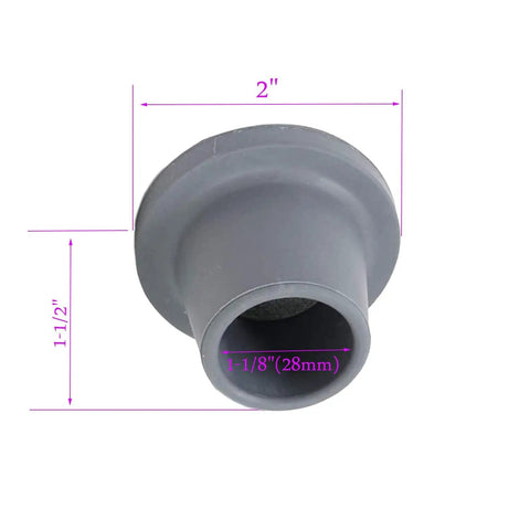 Replacement Feet for Shower Chairs and Bath Benches Non Slip Suction Cup Feet With Metal Insert Reinforced TPR Rubber