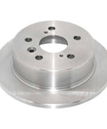 Pro Grade Series Rear Solid Brake Rotor With Forged Flange For Precise Fit ABS Signaling Multi Lip Seals For Water And Debris Protection