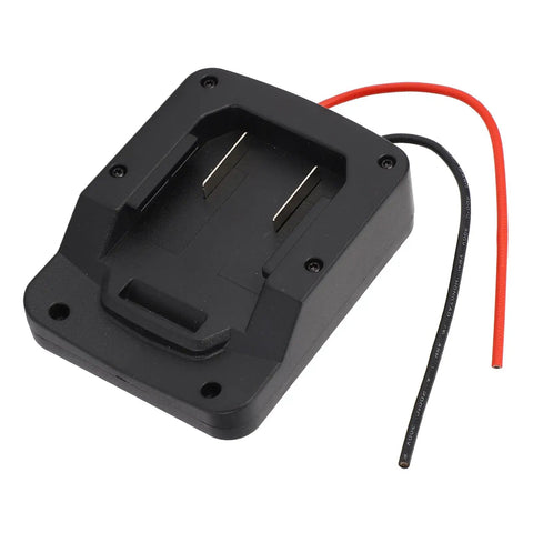Battery Adapter For Parkside X20V Team 20V Tools With 18V Conversion Kit And PTFE Wire, connectors and wires visible