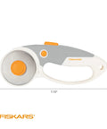 60mm Rotary Cutter With Ergonomic Loop Grip For Fabric Pro Grade Titanium Blade For Thick Materials Easy Safe Blade Change