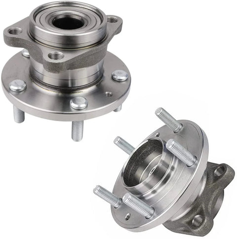 AWD 4 Piece Wheel Bearing Hubs Kit For Mazda CX 9 2007 Through 2015 Includes Two Front Wheel Bearings And Two Rear Hubs