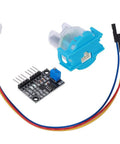 Pro Grade Wastewater Turbidity Sensor For On Site Water Quality Monitoring Easy To Use Turbidity Module With Real Time Detection Industrial Grade Accuracy Early Warning For Environmental Control And Process Safety, blue plastic sensor with cable and board