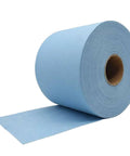 Heavy Duty Blue Towels Jumbo Roll With 500 Industrial Strength Wipes for Garage Grade Workshop Cleanup