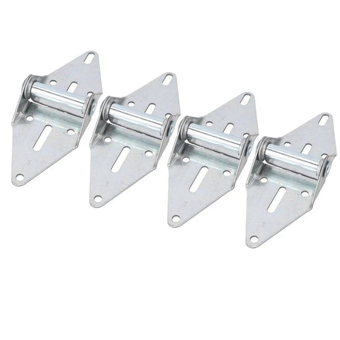 Heavy Duty Garage Door Hinges 4 Pack Size 1 Steel Galvanized For Light Commercial And Residential Use Durable Construction For Years Of Smooth Operation Easy Install With Included Hardware And Rust Resistant Coating, 4 hinges