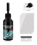 Upgraded Nano Glass Windshield Crack Repair Kit 2026 Version For Quick Fixes On Windshields Windows And Mirrors With Repair Liquid Save Time And Money Easy Do It Yourself Auto Glass Repair One Set