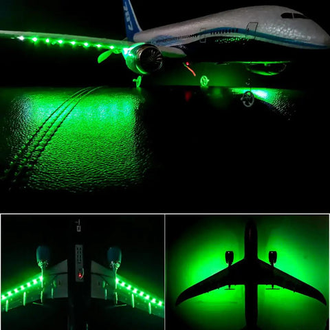 Epic RC Plane For Beginners And Hobbyists A 3 Channel Fixed Wing EPP Aircraft With Gyro Stabilization And Easy Takeoff night lights