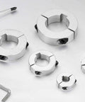 1-1/2 Bore Double Split Aluminum Shaft Collar, 2-3/4 OD, 3/4 Thick Clamping Style Locking Collar For CNC Machines, Conveyor Systems, And Industrial Automation Use.