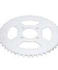 Heavy Duty High Strength Steel 420 48T Sprocket With 52mm Rear Chain Roller Kit For Electric Bicycle Go Kart Motorcycle And ATV Wear Resistant Replacement Part For Long Lasting Performance, silver 48T sprocket