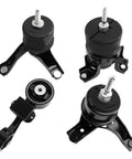 Tough Built Engine Motor And Transmission Mount Set For Toyota Camry 2007 Through 2011, heavy duty rubber mounts with brackets.