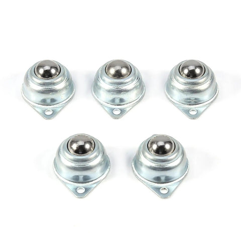 Five Piece Transfer Bearing Balls Flexible Rolling Steel Balls Mounted For Conveying Systems Material Bin Plates And Linear Motion Components For Heavy Duty Industrial Transmission Processing And Packaging Machinery Applications, five steel rollers