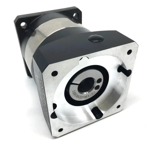 High Precision Planetary Gearbox With Lean 7 Arcmin Backlash And 40 To 1 Ratio Mounted On A Rock Solid 19Mm Input Shaft.
