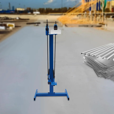 Shop Grade Two In One Metal Shrinker Stretcher With Dual Foot Pedals And Rugged Steel Jaws For Knockout Sheet Bending Up To Point Two Millimeters Built Tough For Auto Body Repair Metal Roofs And Heavy Duty Forming Projects