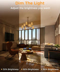 Smart LED Bulbs 2 Pack Works With Apple HomeKit Siri Alexa Google Assistant RGBWW Color Changing Dimmable 9W 810 Lumens