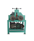 Rock Solid Rolling Electric Pipe Bender And 1500W Tube Bending Machine Powered By 110V Supply crafted metal structure with large rollers.