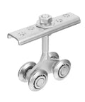 1pc Heavy Duty Sliding Door Track Roller Galvanized Industrial Door Pulley for Smooth Operation Durable Steel Door Runner Wheel