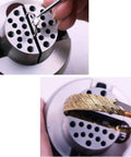 Ball Vise Engraving Tool Set With 3 Inch Professional Ball Vise And 30 Attachment Blocks for fine jewelry engraving work.