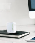 Compact Dual Band AC750 Travel Router With Multiple Modes Hotspot Bridge Range Extender And Access Point On The Go USB 2 Port