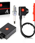 Polaris Ignition Coil Spark Plug CDI Box Plug And Play Replacement Kit components for Rangers and Sportsman 2004-2014