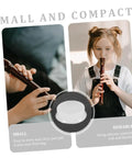 Transparent Silicone Flute Plugs And Open Hole Key Caps Kit featuring child playing flute, close-up of hands, and silicone cap