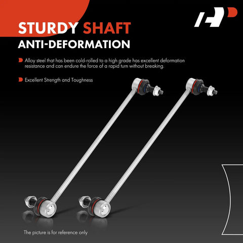 2 Pack Front Sway Bar Links For Hyundai Sonata 2015 2019 And Kia Optima 2016 2020 Gas Only With Durable Steel Construction