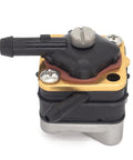 Fuel Pump With Straps And Gasket For Johnson Evinrude Outboard Motors 6 To 25 HP Replacement Kit Plug And Play Easy Install Direct Fit Replaces 397274 391638 Sierra 18 7350 Marine Grade Quality component close-up