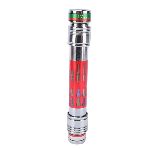 Premium 8-19mm Socket Bit Extension Set With Heavy Duty Alloy Steel Construction And Impact Ready Design Perfect For Home Furniture Repair Cabinet Installation And Toughest DIY Projects You Got Going, 17mm socket bit extension
