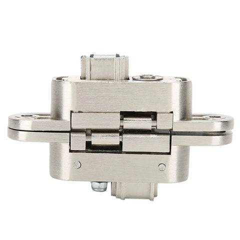 Heavy Duty Folding Door Hinge Built Tough For Silent Glide Operation Smooth Swinging Motion With Wear Resistant Nylon Pad No Hassle Install Zinc Alloy Cabinet Hardware For Interior Doors, showing zinc alloy structure.