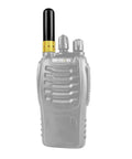 Dual Band VHF UHF Antenna For Handheld Radios SMA Female Short 5 cm Compact Antenna With 2.15dB And 3.0dB Gains VSWR Under 1.5 attached to radio