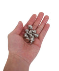 Universal Steel Thumb Screws For Sewing Machine Presser Foot Easy Operation Pro Grade Replacement Spare Parts For Embroidery And Quilting Projects 20 Pack Built For Heavy Duty Use And Consistent Thread Alignment, silver steel thumb screws in hand