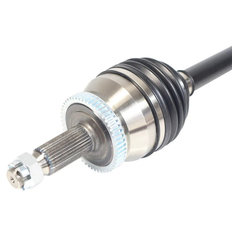 Right Front CV Axle Shaft Assembly For A Smooth, No-Jolt Ride Passenger Side, Premium OE-Grade Axle, Boot Integrity, Precise Machining, Balanced For Vibration-Free Performance In All Driving Conditions, close-up splined end