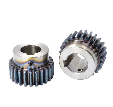 Beefy Carbon Steel Bevel Gear Pinion for One Point Five Modulus Spur Gear 12 to 19 Teeth with 14mm Bore High Torque Low Noise
