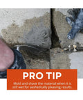 Moldable Concrete Repair Compound For Quick Patch Up On Patios Walkways Driveways And Masonry Fast Drying In About 25 Minutes Interior