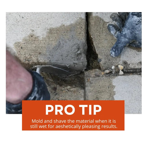 Moldable Concrete Repair Compound For Quick Patch Up On Patios Walkways Driveways And Masonry Fast Drying In About 25 Minutes Interior