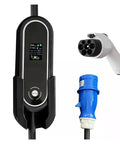 32A Level 2 AC EV Charger Portable EVSE Station, charging cable, and power adapter for electric vehicles, IP67 Water Resistant
