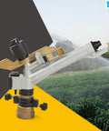 Top Pick Heavy Duty One Point Five Inch Impact Sprinkler For Backyard And Farm Irrigation Featuring 360 Degree Adjustable Head