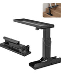 Stair-Friendly Ladder Leveler Extender, 23.4 x 5.8 Inch Non-Slip Stabilizer, Adjustable 11.4 to 18 Inch Height, Fully Foldable Ladder Aide