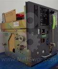 800 Amp White Amptector MO DO IA Lig 300 Amp CT Workhorse Heavy Duty Electrical Protection Module on blue table