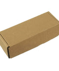 Brown cardboard box packaging for Heavy Duty In Line AGU Fuse Holder With 60 Amp Fuses For 4 To 8 Gauge Wire.