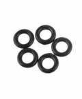 Five rubber O-ring seals part of Carburetor Float Bowl Gasket Kit For Briggs And Stratton 698781 Compatible Lawn Mowers And Toro Nikki Troy Built Engines Includes 5 Gaskets And 5 O Ring Seals 10 Piece Replacement Set For Easy Rebuilds