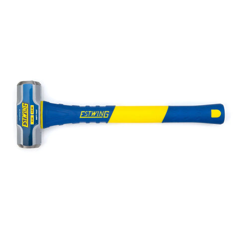 Soft Face Sledge Hammer For Auto Shop And Construction Use, 4-Pound Head, 16-Inch Fiberglass Handle, Alloy Steel