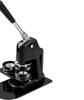 Button Maker Machine Kit With 100 Parts for DIY Badges and Pins, high precision punch press, durable aluminum alloy construction