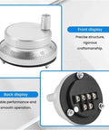 Pro Grade 5V Manual Pulse Generator Hand Wheel Kit for CNC Machine Tools with Six Pin Connectors front and back display.
