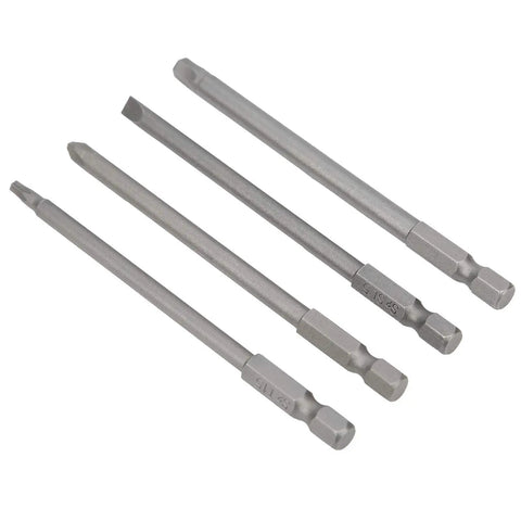 Kickstart Your Home Repair Game With This Awesome 16Pcs Screwdriver Bits Set Featuring Hex Cross Slotted And Pentalobe Tips Made From Tough Chrome Vanadium Steel For Drills And Manual Tools, four steel bits