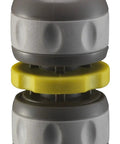 Two Pack Five Eighths Inch And Three Quarters Inch Hose Mender Compression Fit Repair Coupling For Garden Hoses close-up
