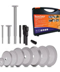 All-In-One Thread Repair Files Kit For Inch And Metric Threads with tools and carrying case