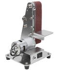 Dead Serious Mini Electric Belt Sander And Compact Multi Function Grinder with 775 motor, compact design for DIY work.