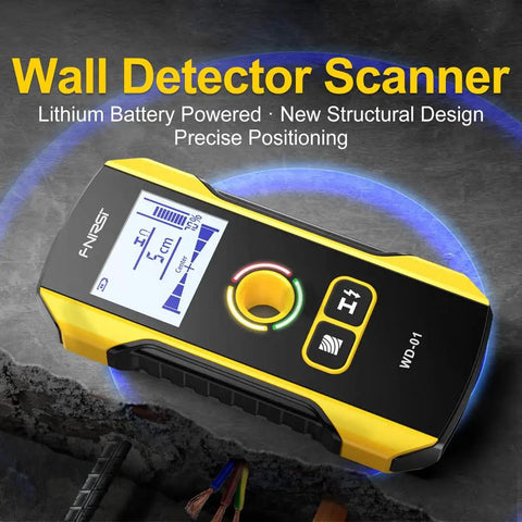 Legit Electronic Wall Scanner And Stud Detector With Deep AC Wire Locator For Boss Level DIY Repairs Slick Rebar Finder With Quick Center Align And Reliable Beep Alert For Straight Fire Home Upgrades